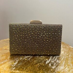 Elegant Gold Evening Clutch
